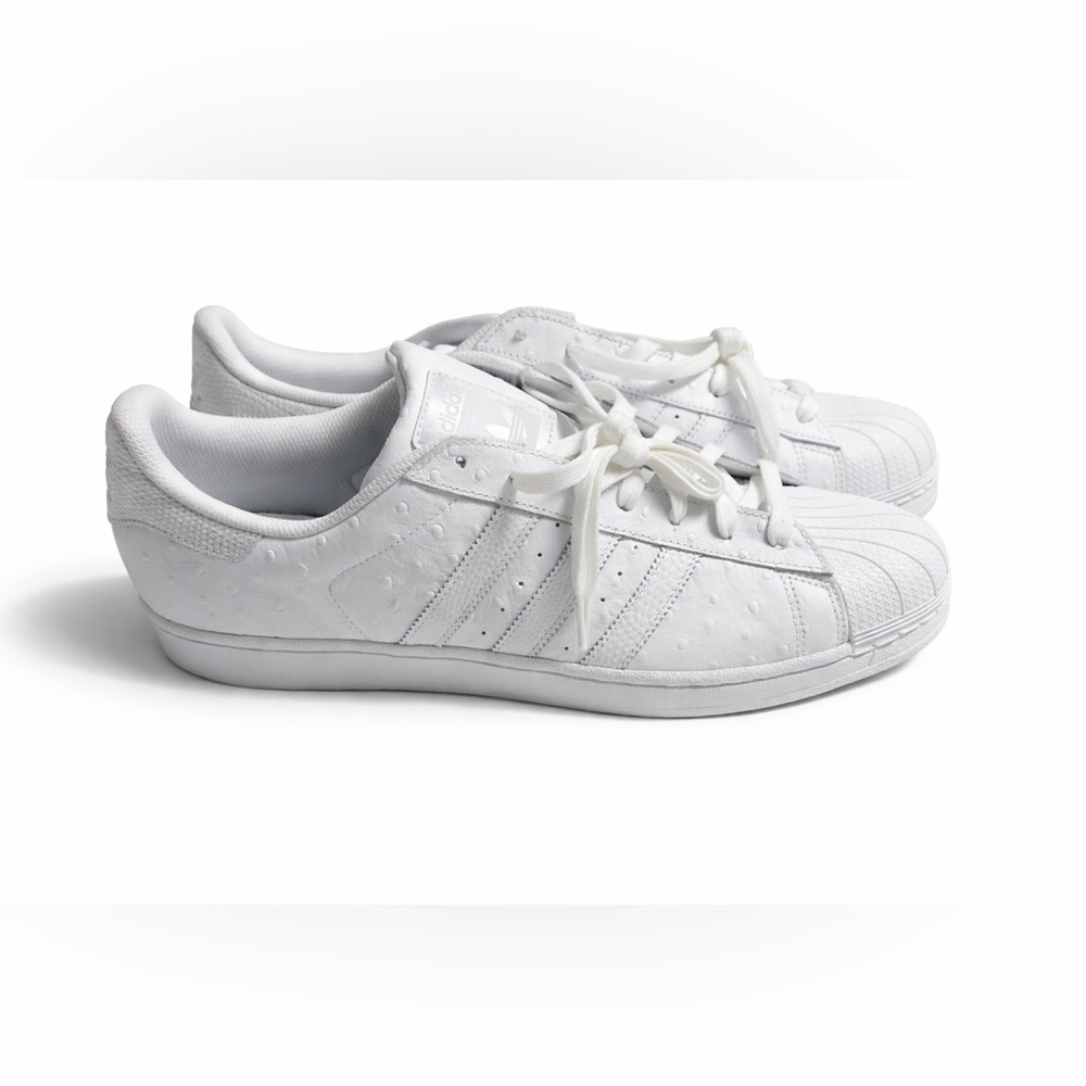 Adidas Superstar White Sneakers – Size 12